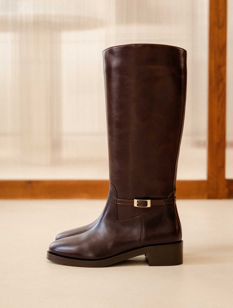 ROBBIE — Bottes esprit cavalière en cuir