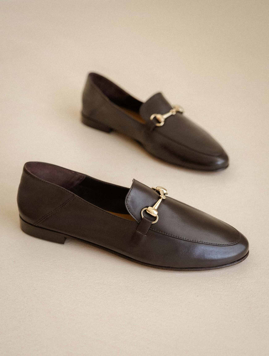 JILL — Mocassin à mors doré