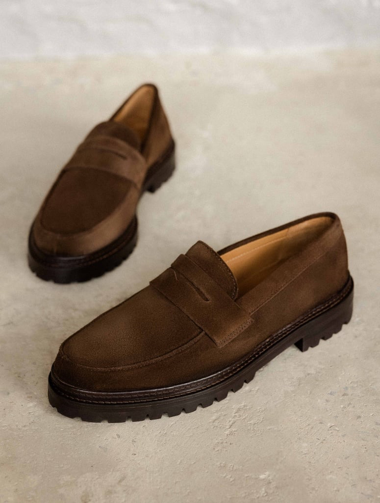JAY — Mocassin en cuir suédé
