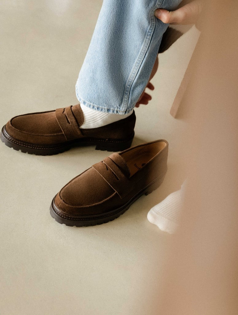JAY — Mocassin en cuir suédé