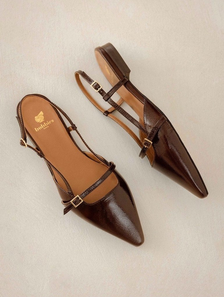 AMEL — Ballerines en cuir