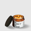 BE LOVED MY FRIEND — Bougie au romarin et à la mélisse - 500ml