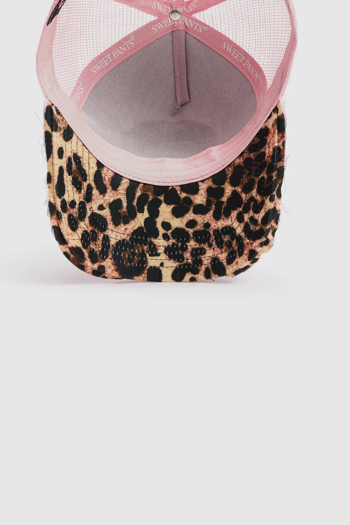 HOME RUN LEO — Casquette bi-colore en coton et filet - Primrose