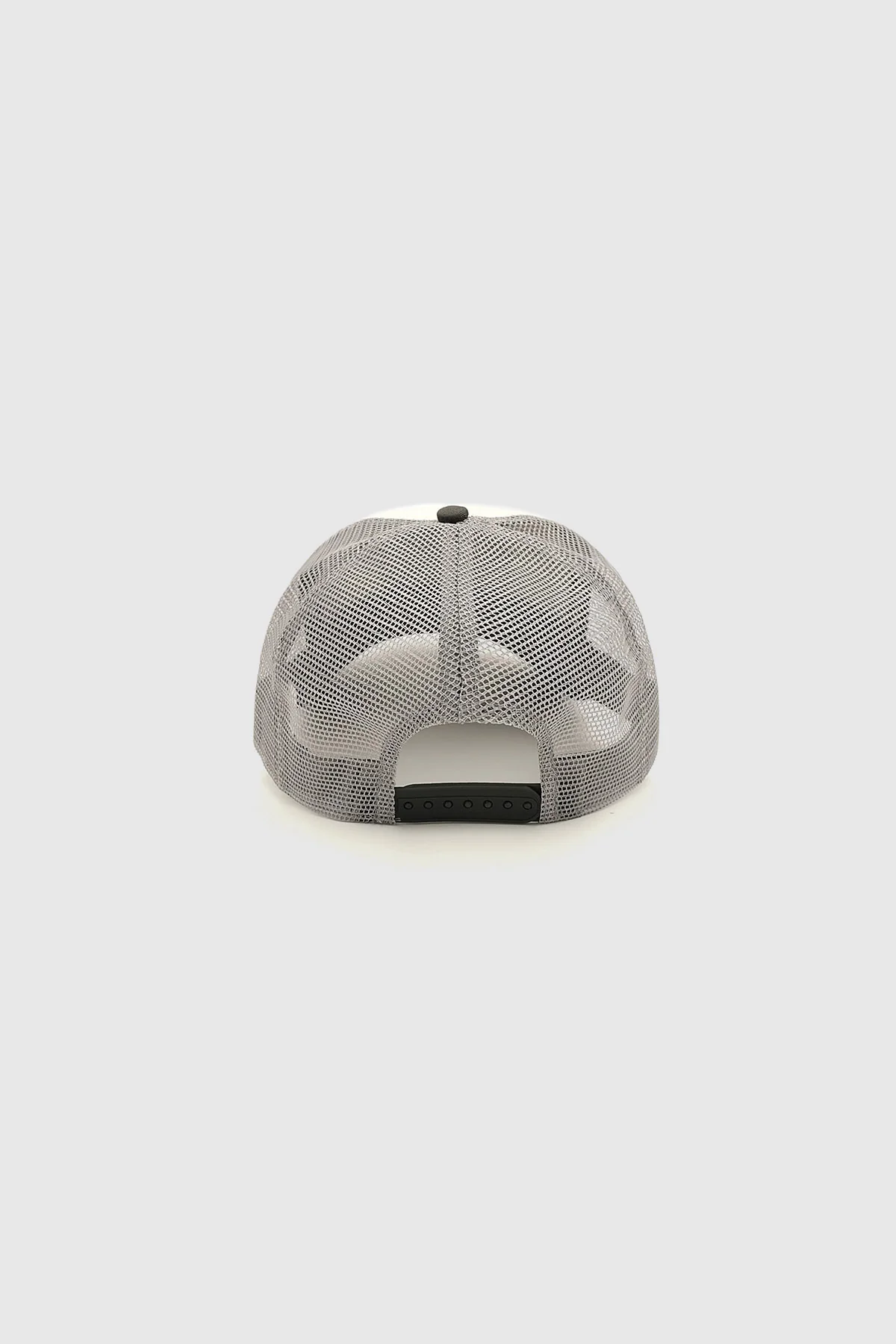 HOME RUN CAP — Casquette bi-colore en coton et filet - Grey