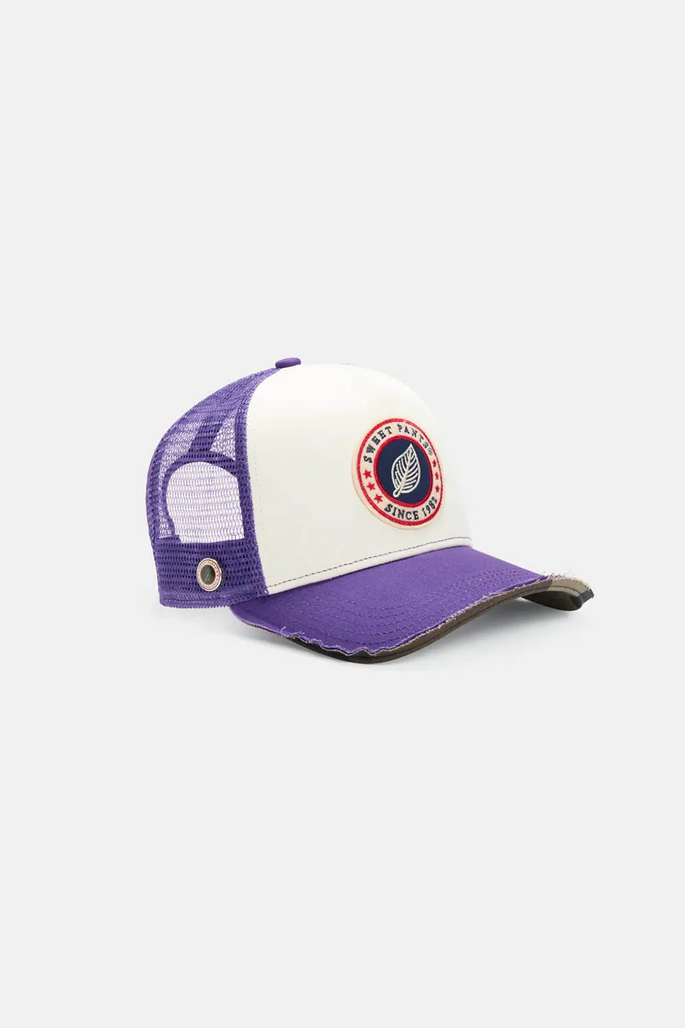 HOME RUN CAP — Casquette bi-colore en coton et filet - Imperial