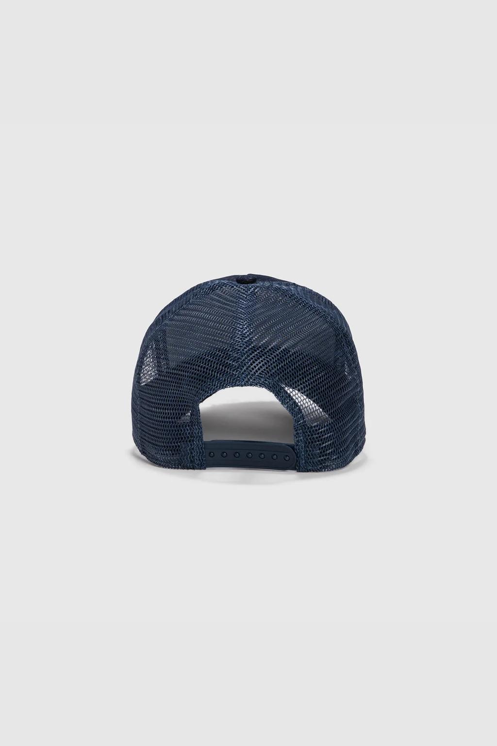 HOME RUN DENIM — Casquette bi-colore en coton et filet, visière imprimée