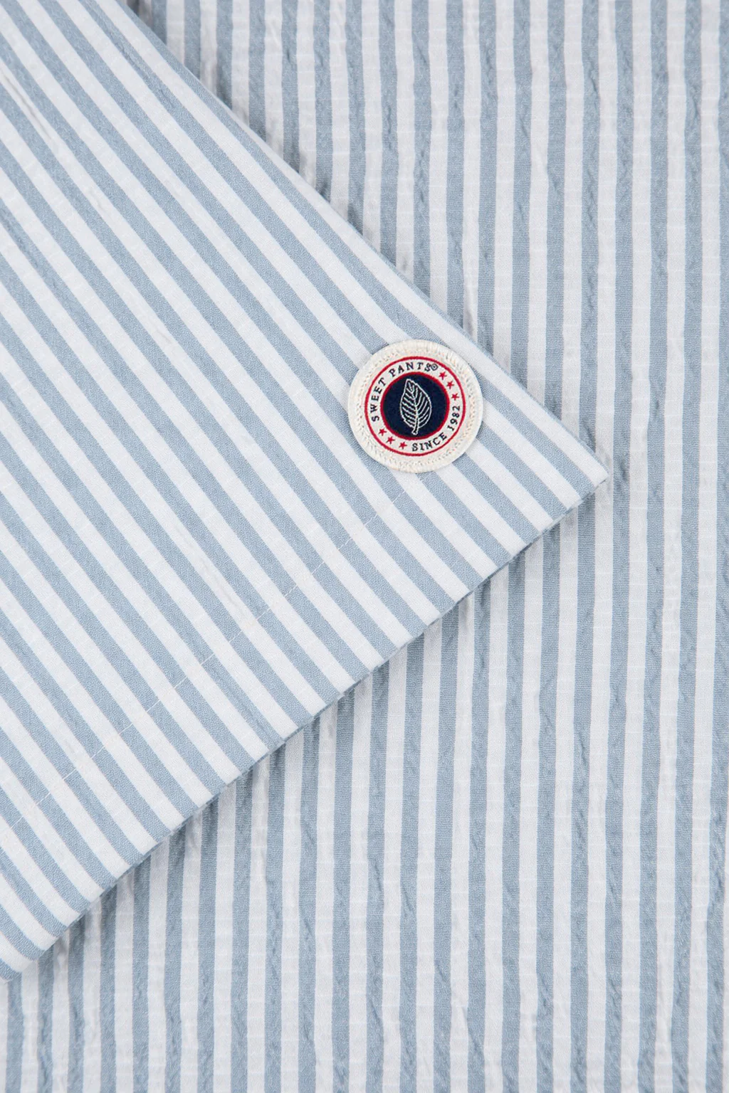 SEER SHIRT — Chemise en seersucker - Air Blue