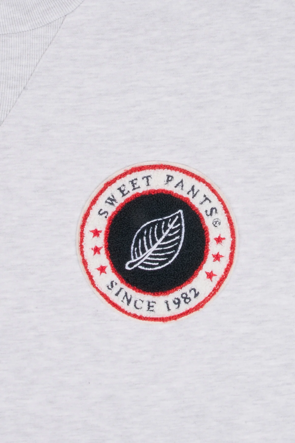 GYM CREW — Sweat col rond oversize en molleton épais - Ice Marl