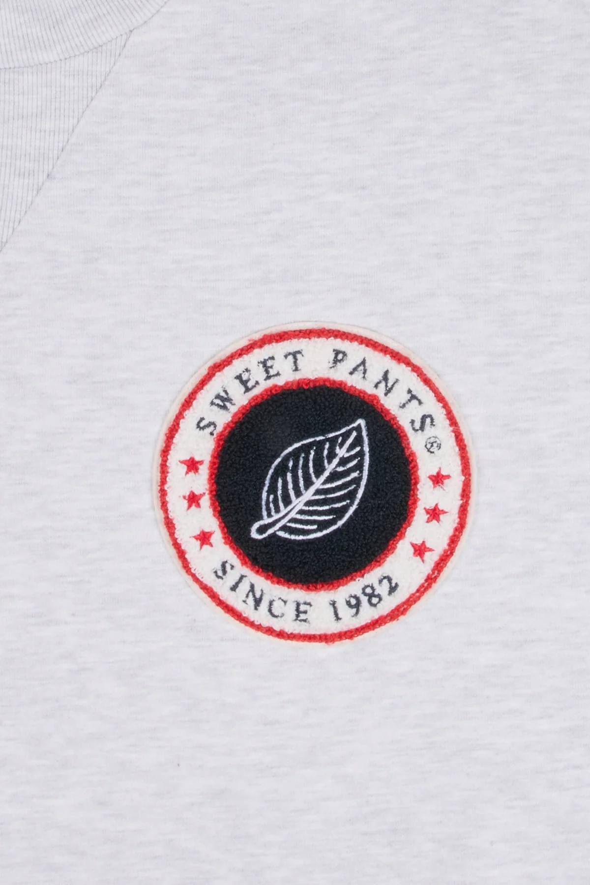 GYM CREW — Sweat col rond oversize en molleton épais - Ice Marl