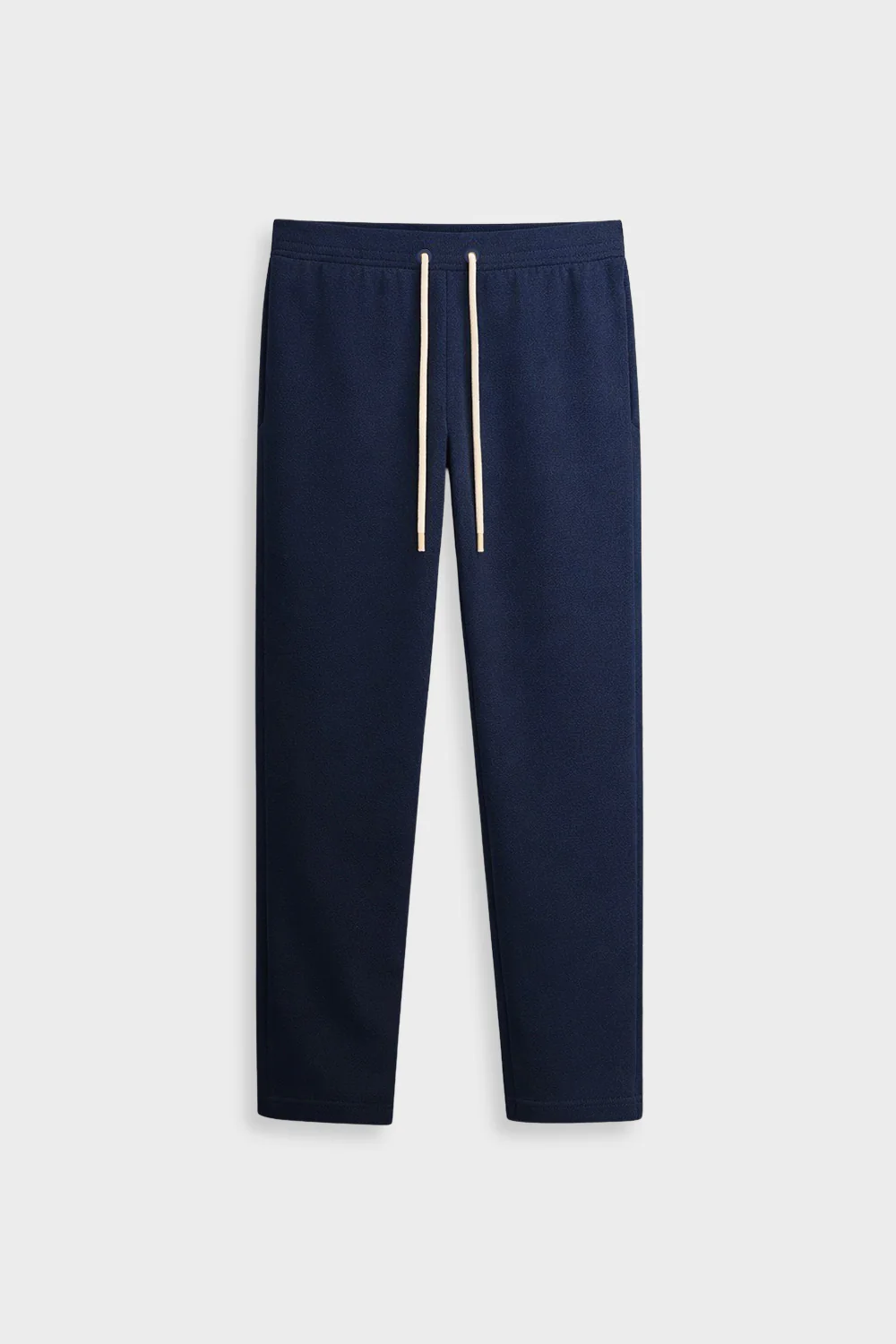 ICONIC STRAIGHT — Pantalon coupe droite en molleton - Night