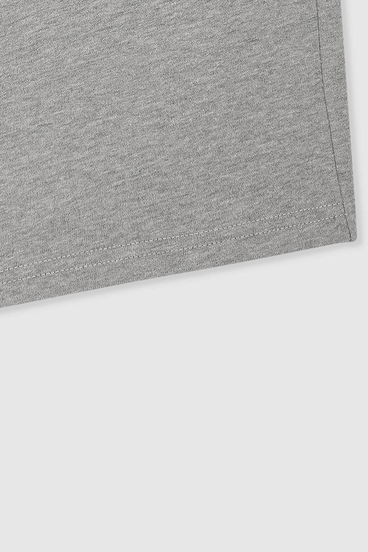 ICONIC SHORT — Short en molleton - Grey Marl