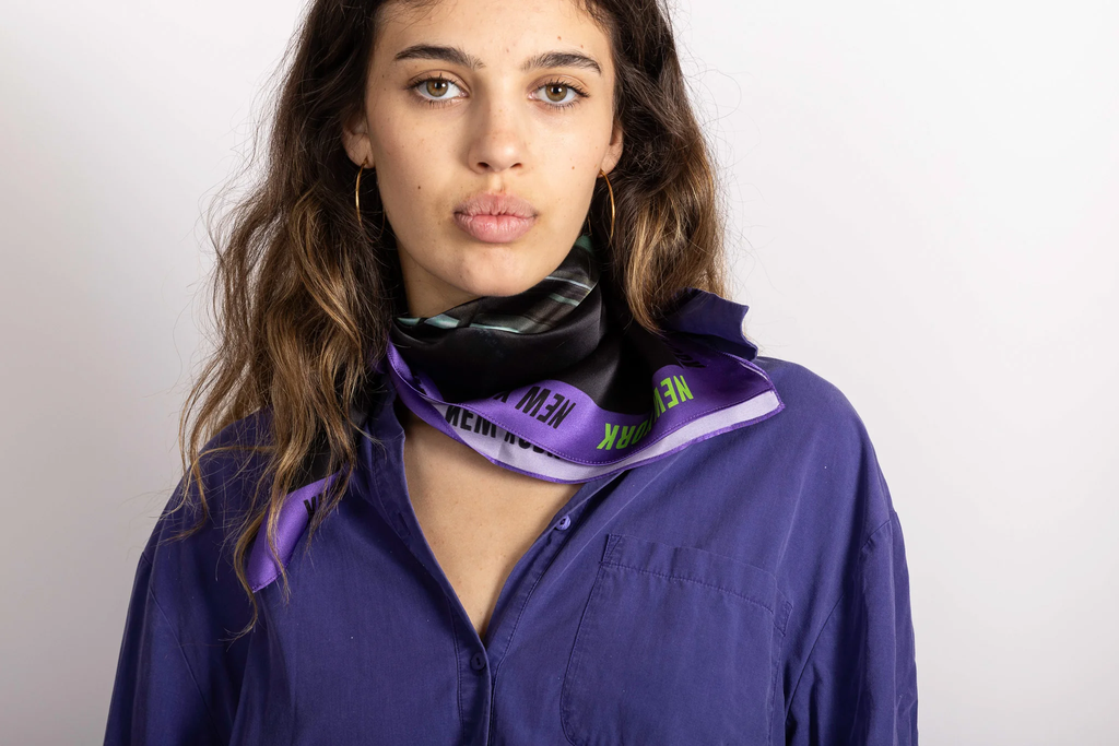 NEW YORK - FOULARD DESTINATION - SOIE