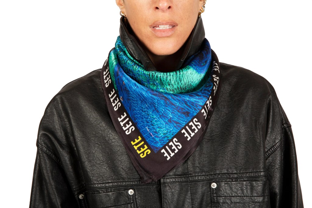 SETE - FOULARD DESTINATION - SOIE