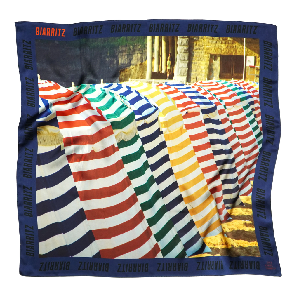 BIARRITZ - FOULARD DESTINATION - SOIE