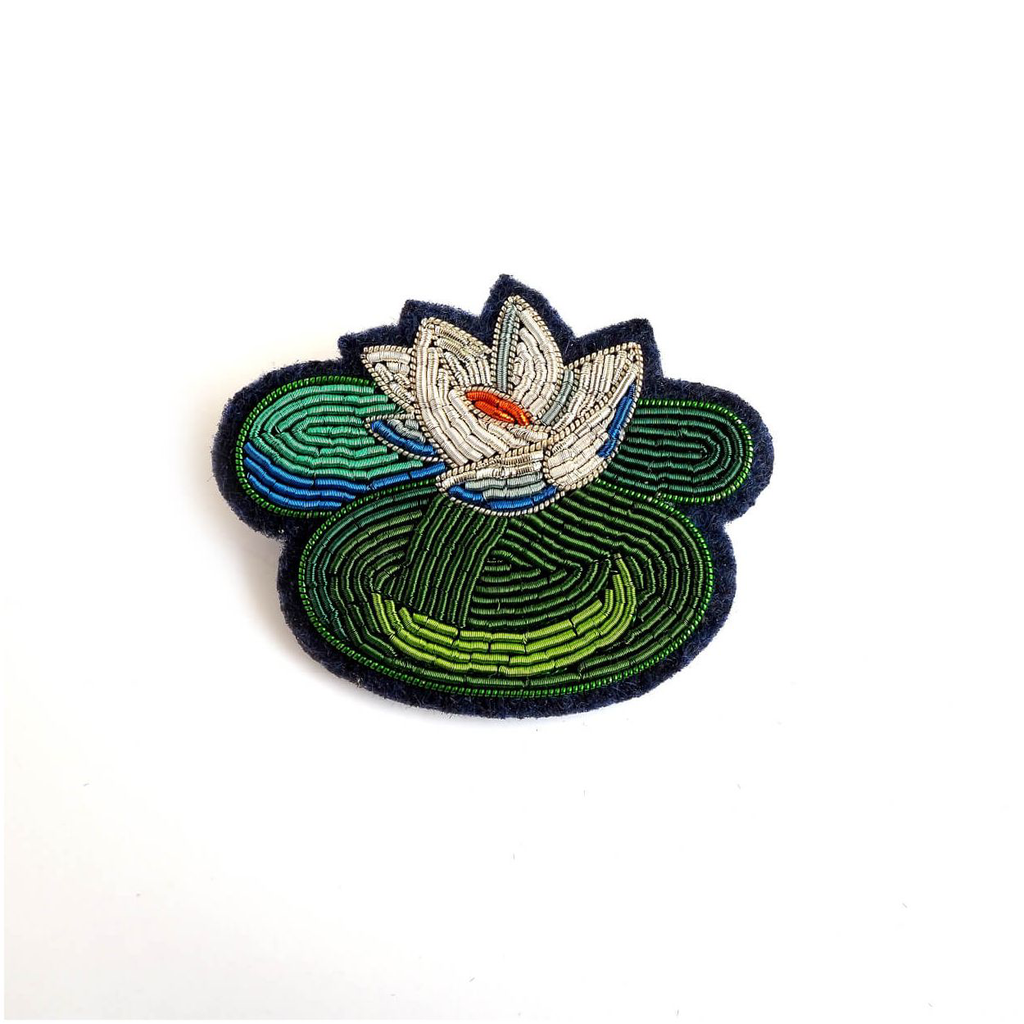 BROCHE NYMPHÉA - COLLAB' MUSÉE D'ORSAY