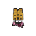 BROCHE NOTRE DAME ET ESMÉRALDA
