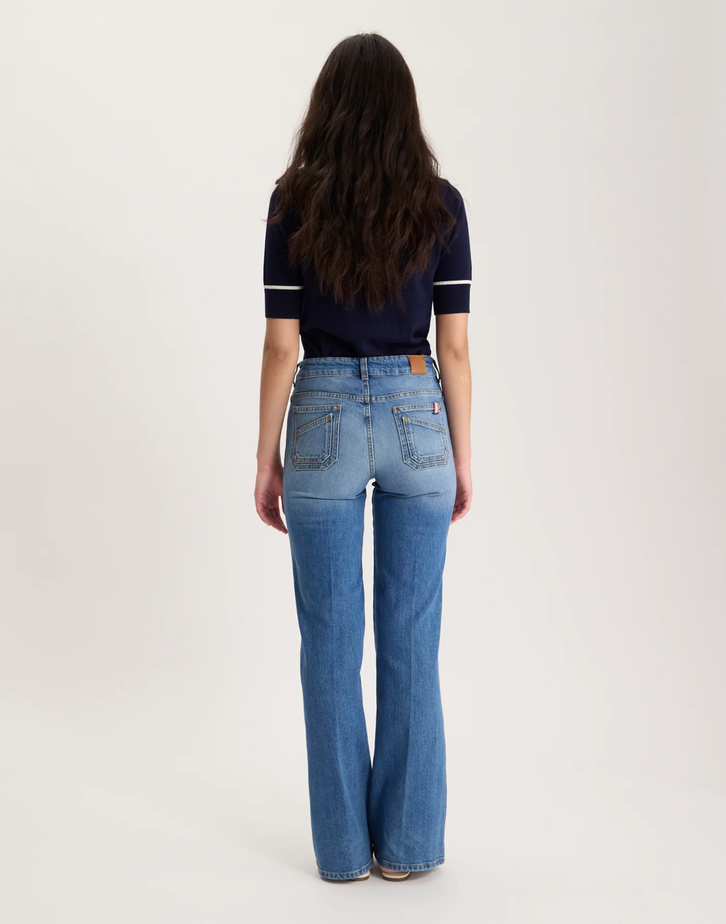 Jean Rick – Coupe Flare × Atelier Notify - Blue