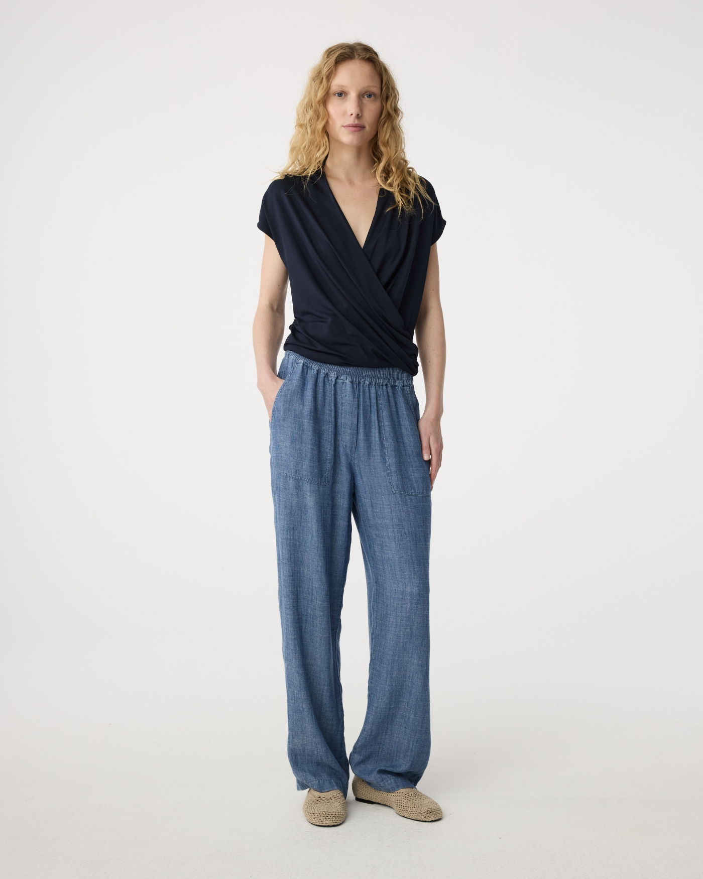 Cammie Pants – Bleu