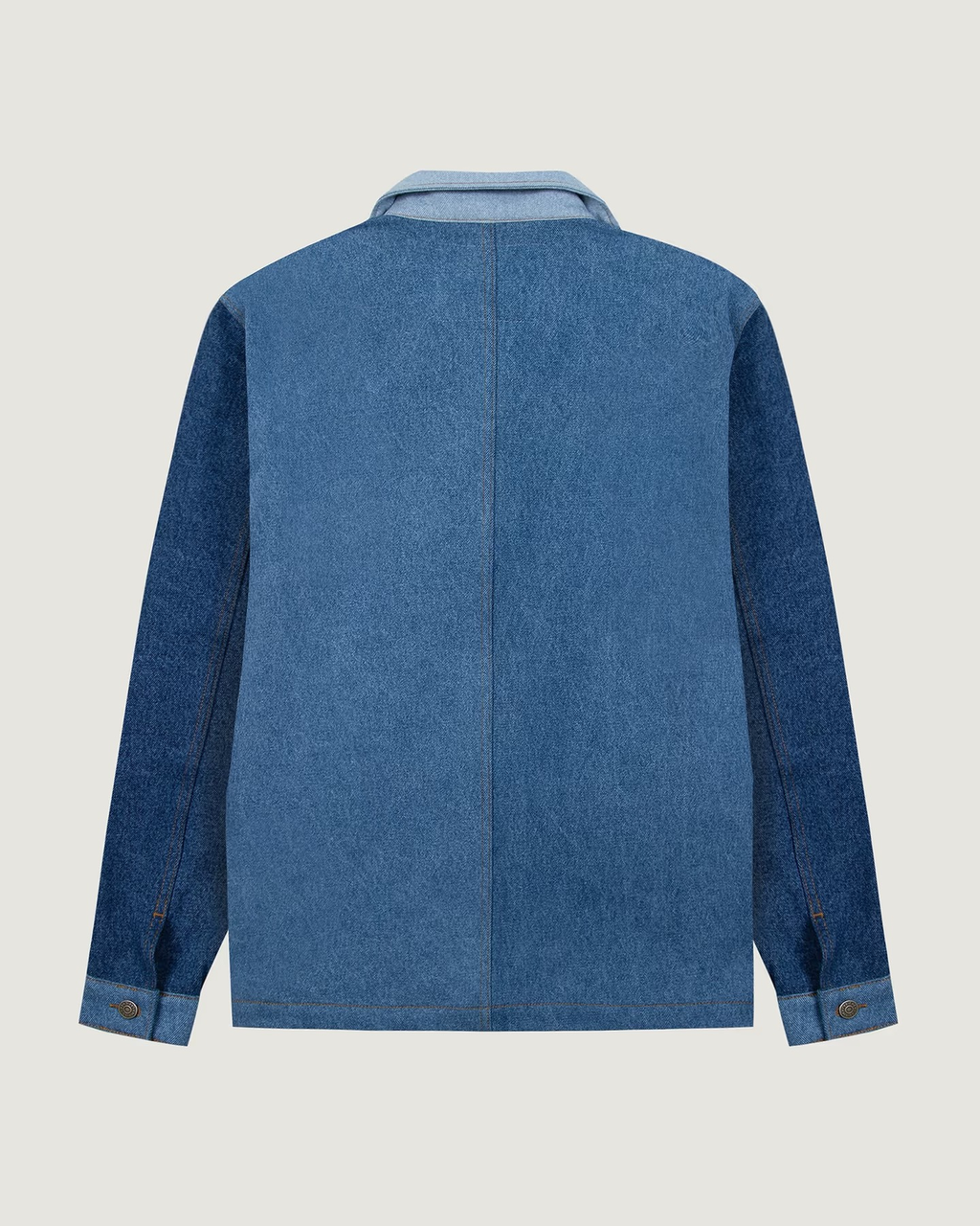 Veste Sébasto — En Jeans Patchwork — Bleu