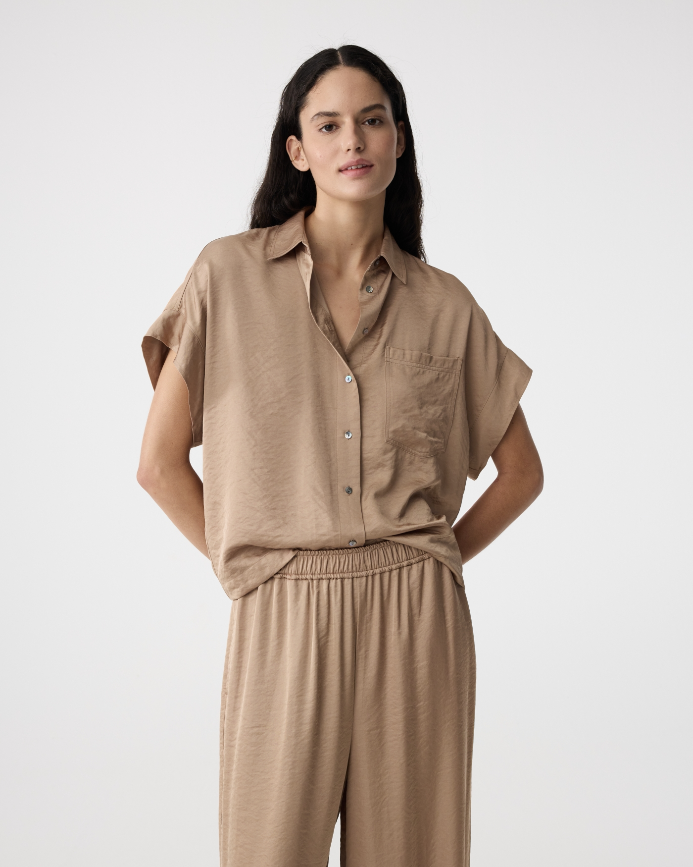 Paris Blouse – Toffee