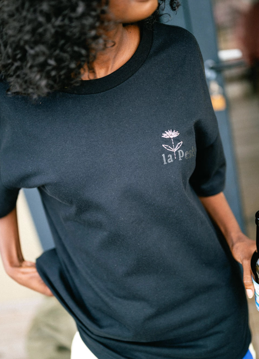 T-SHIRT GENTIANE - Noir