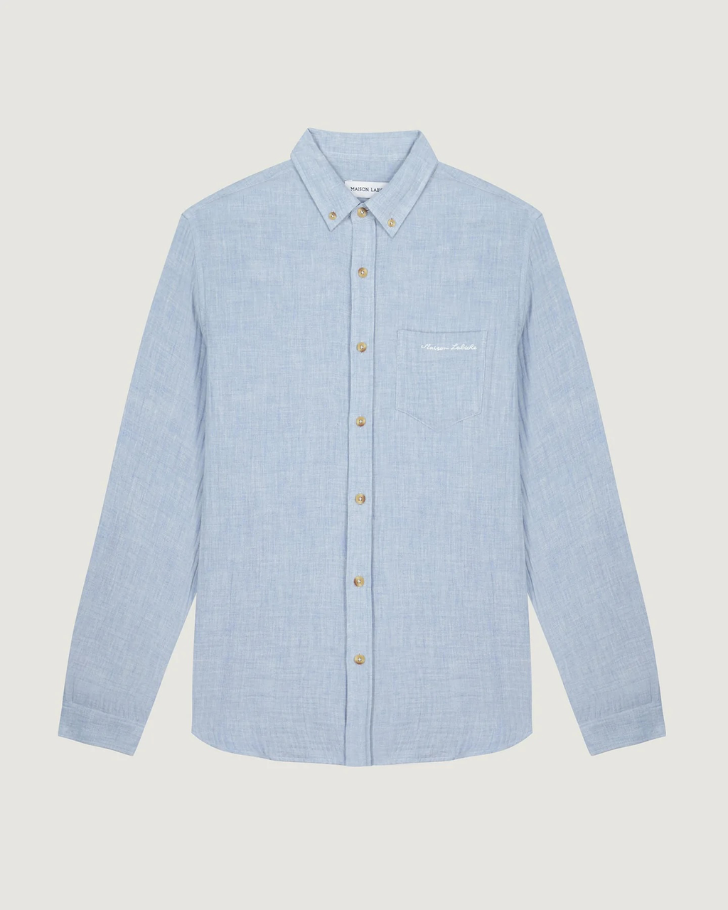 Chemise Bonne Graine — Gaze de Coton — Gause State Blue