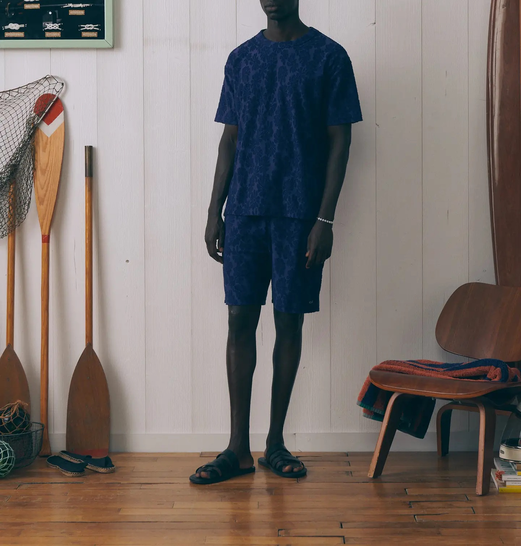 T-shirt Ziem — Éponge — Deep Ultramarine