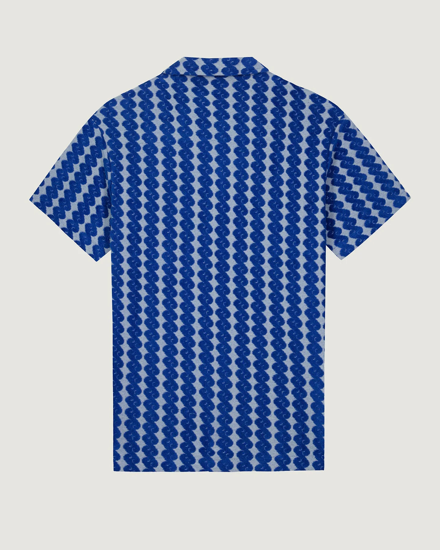 Chemise Germain — Éponge — Ivory Flag Blue