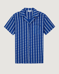 Chemise Germain — Éponge — Ivory Flag Blue