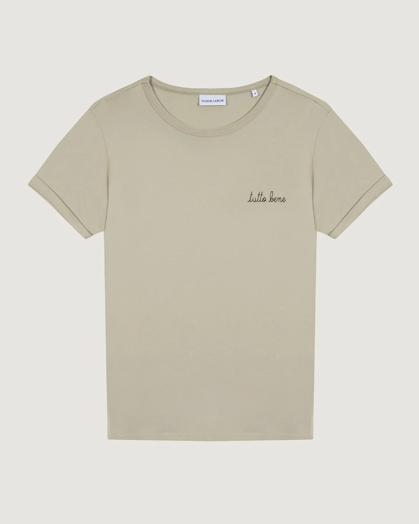 T-shirt Poitou Tutto Bene — Agate Gray