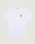 T-shirt Popincourt Croco Buoy — Blanc
