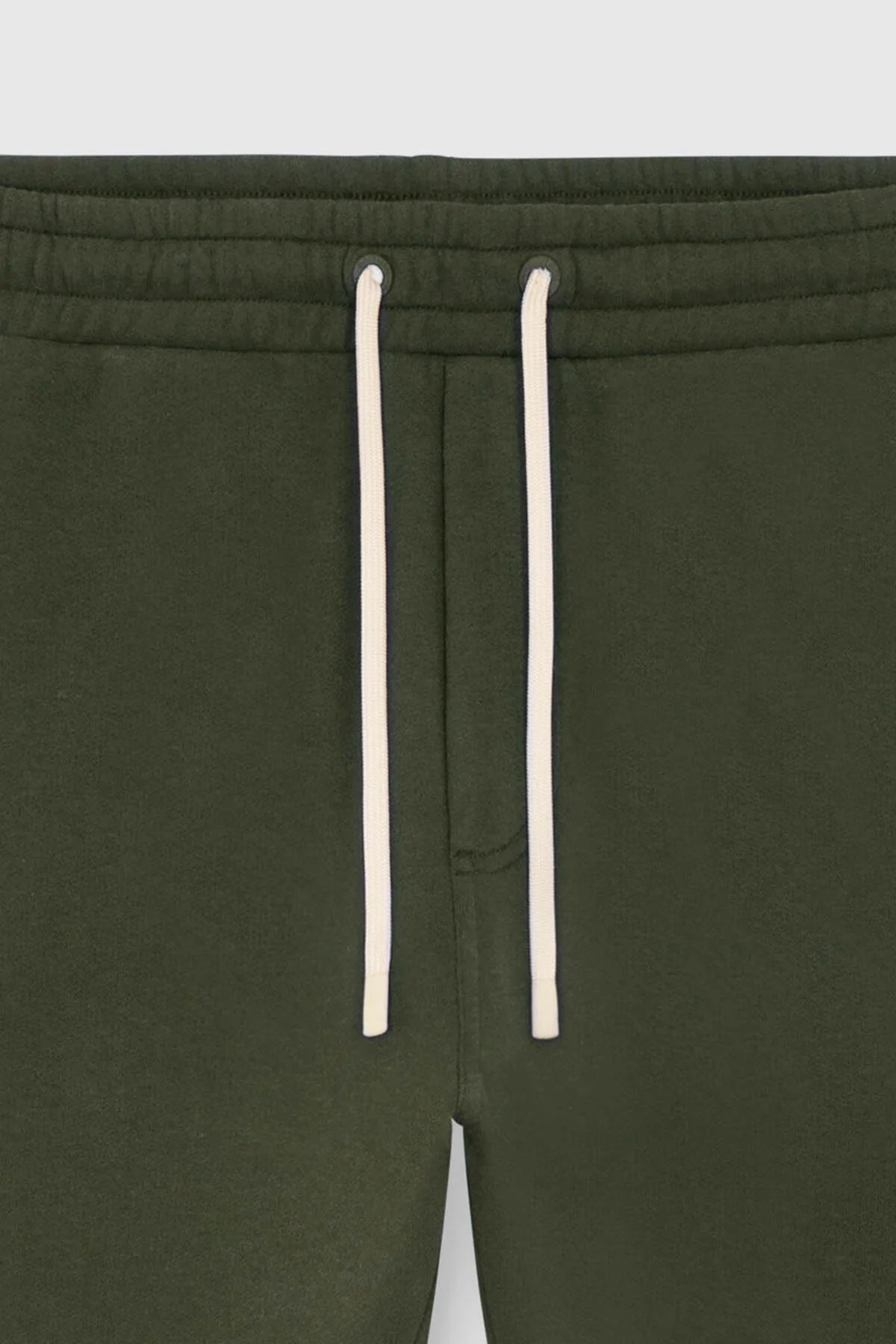 ICONIC STRAIGHT — Pantalon coupe droite en molleton - Leaf