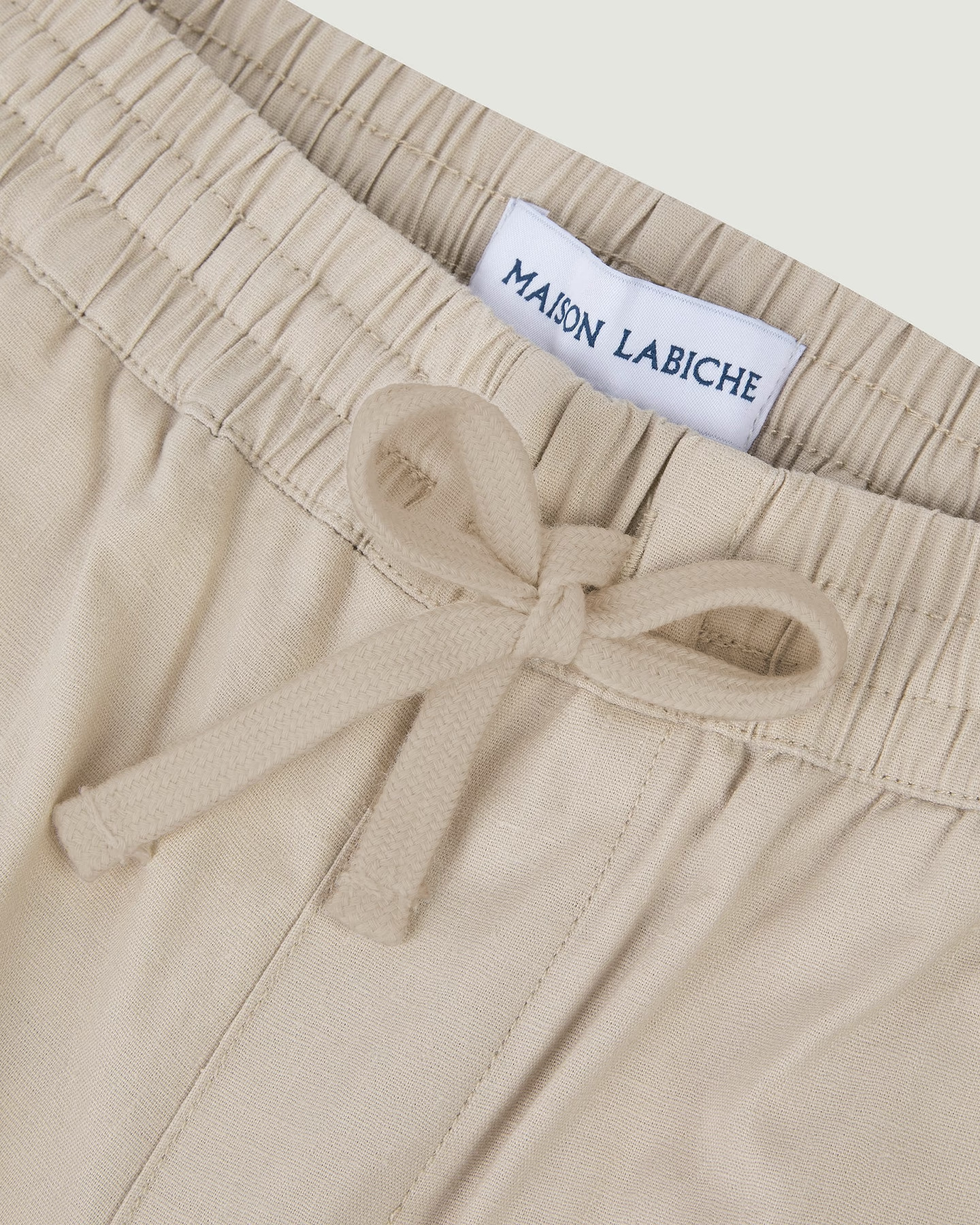Pantalon Arcade — Lin et Coton — Oatmeal Beige