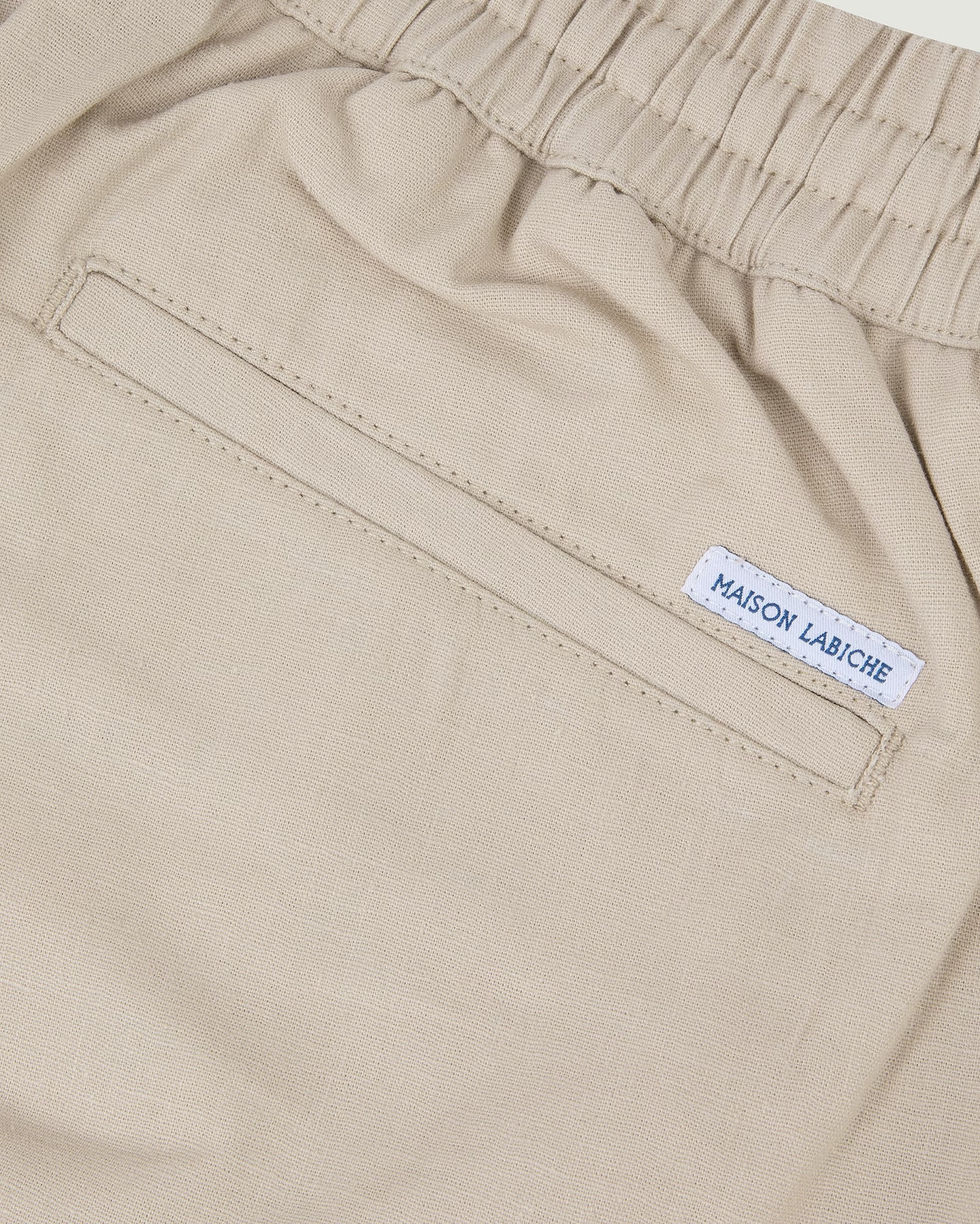 Pantalon Arcade — Lin et Coton — Oatmeal Beige