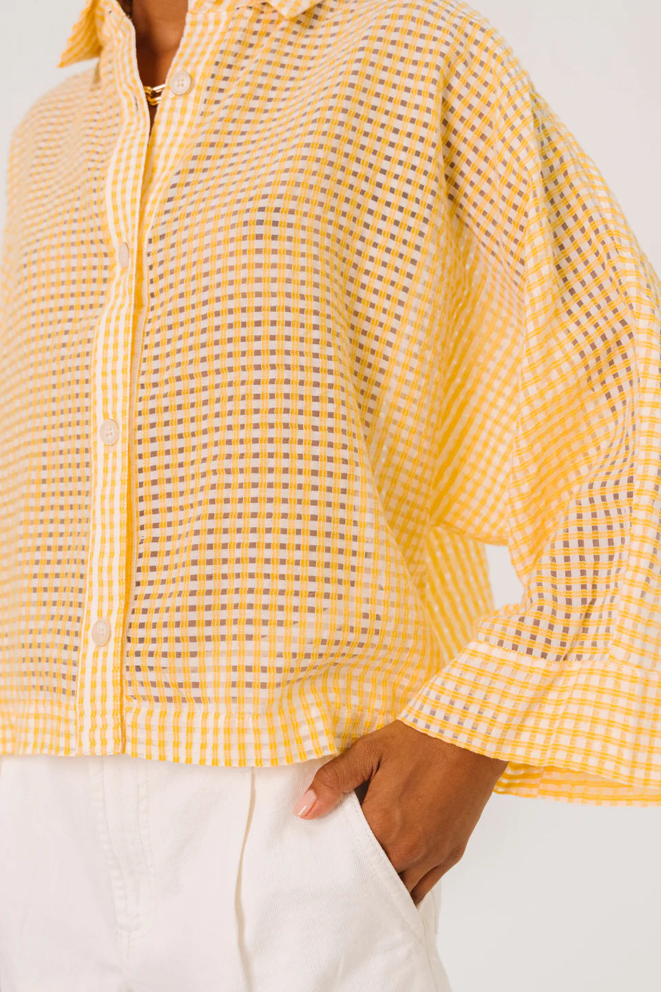 LAELIA GIALLO - CHEMISE