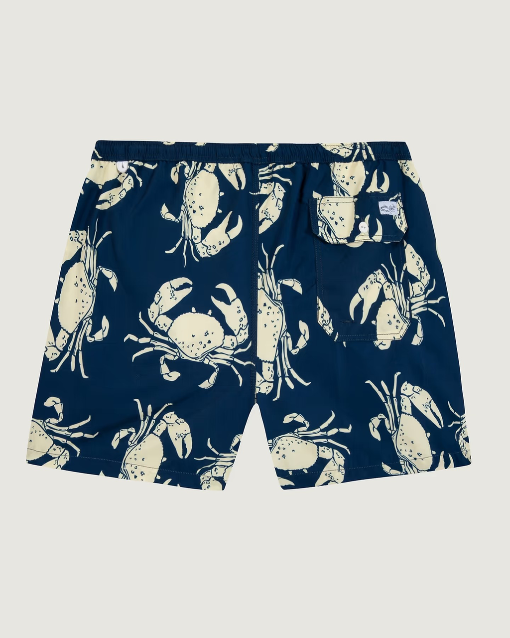 Maillot Crab Print — Bain — Bleu Marine