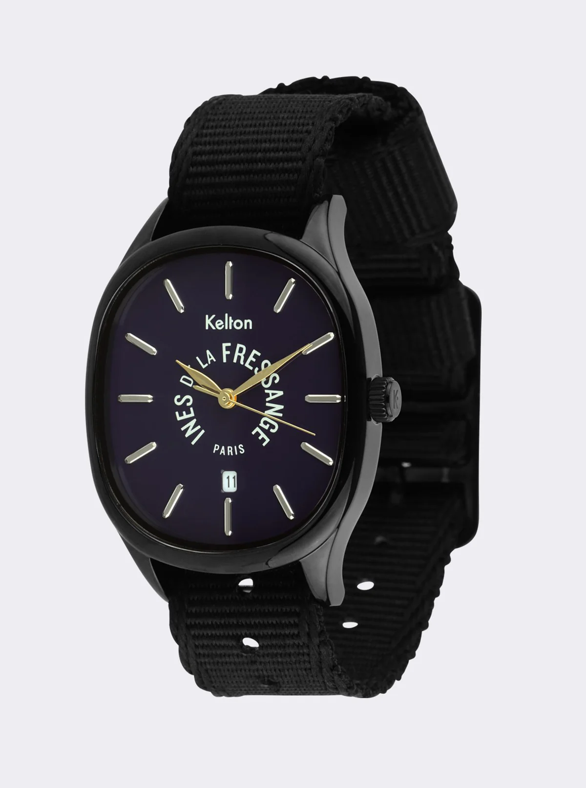 Montre Grande Colorama Minuit – Navy Black x Kelton